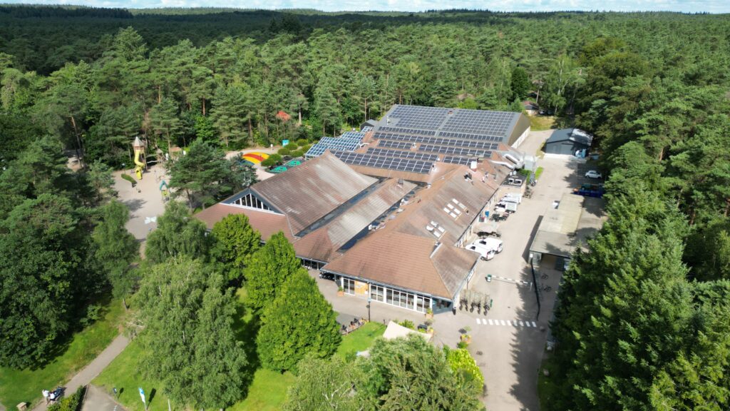 Drone virtuele tour vakantiepark Landal Coldenhove